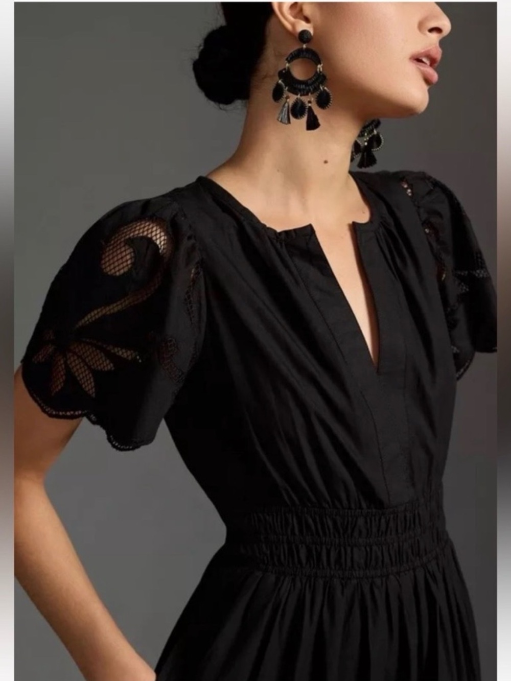 Anthropologie Somerset Maxi Dress: Cutwork Edition - Picture 3 of 9